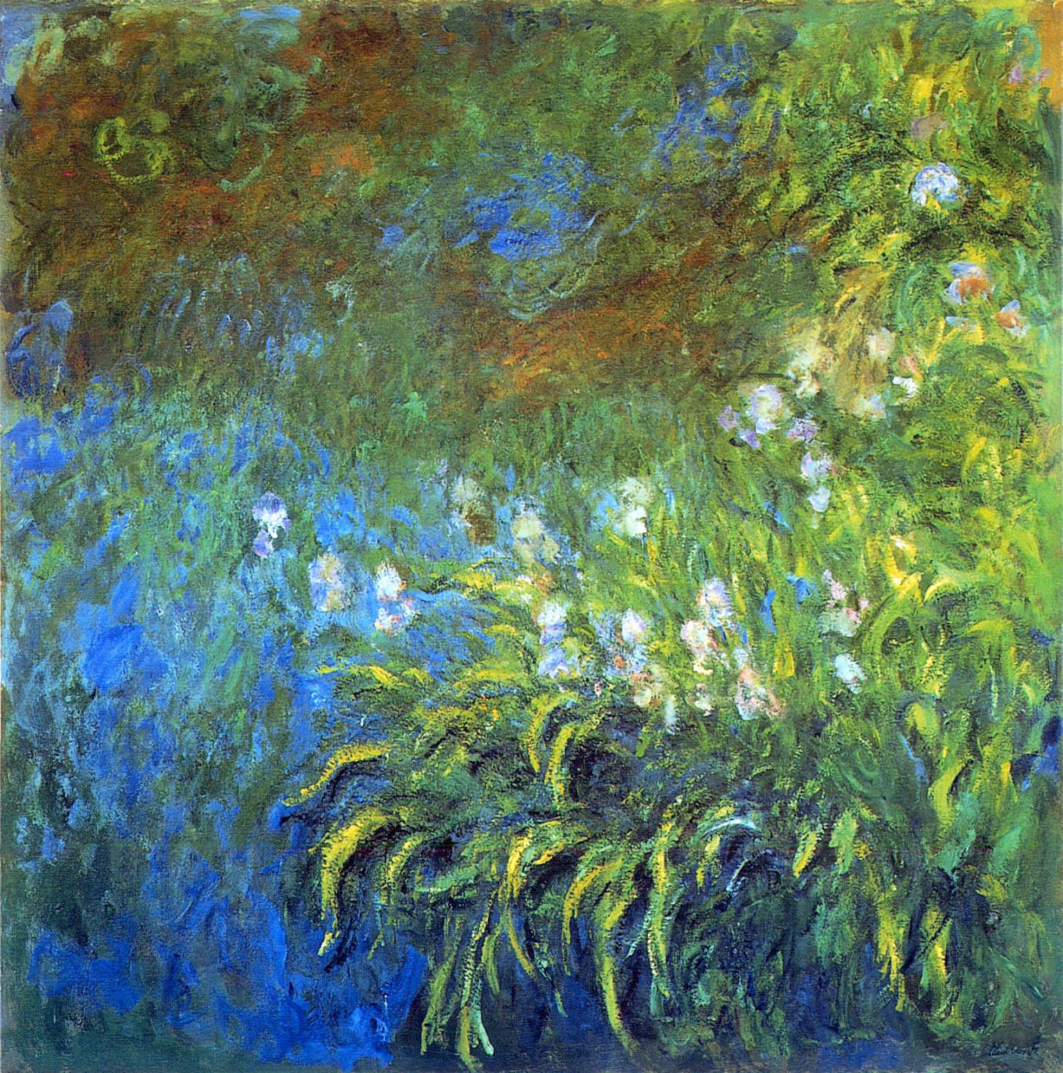 Iris at the Sea-Rose Pond 1917